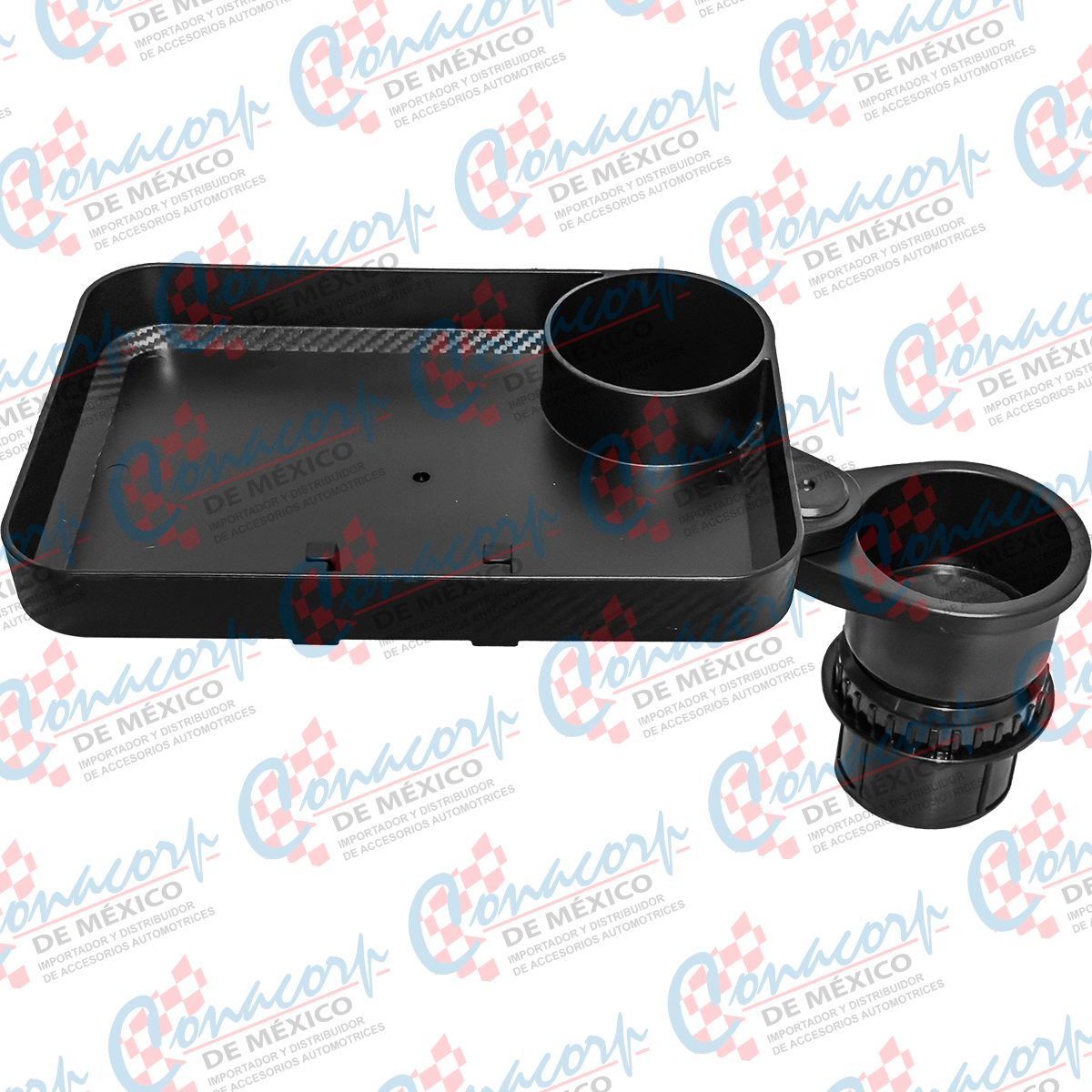 Porta Vasos con Bandeja Multiusos para Auto